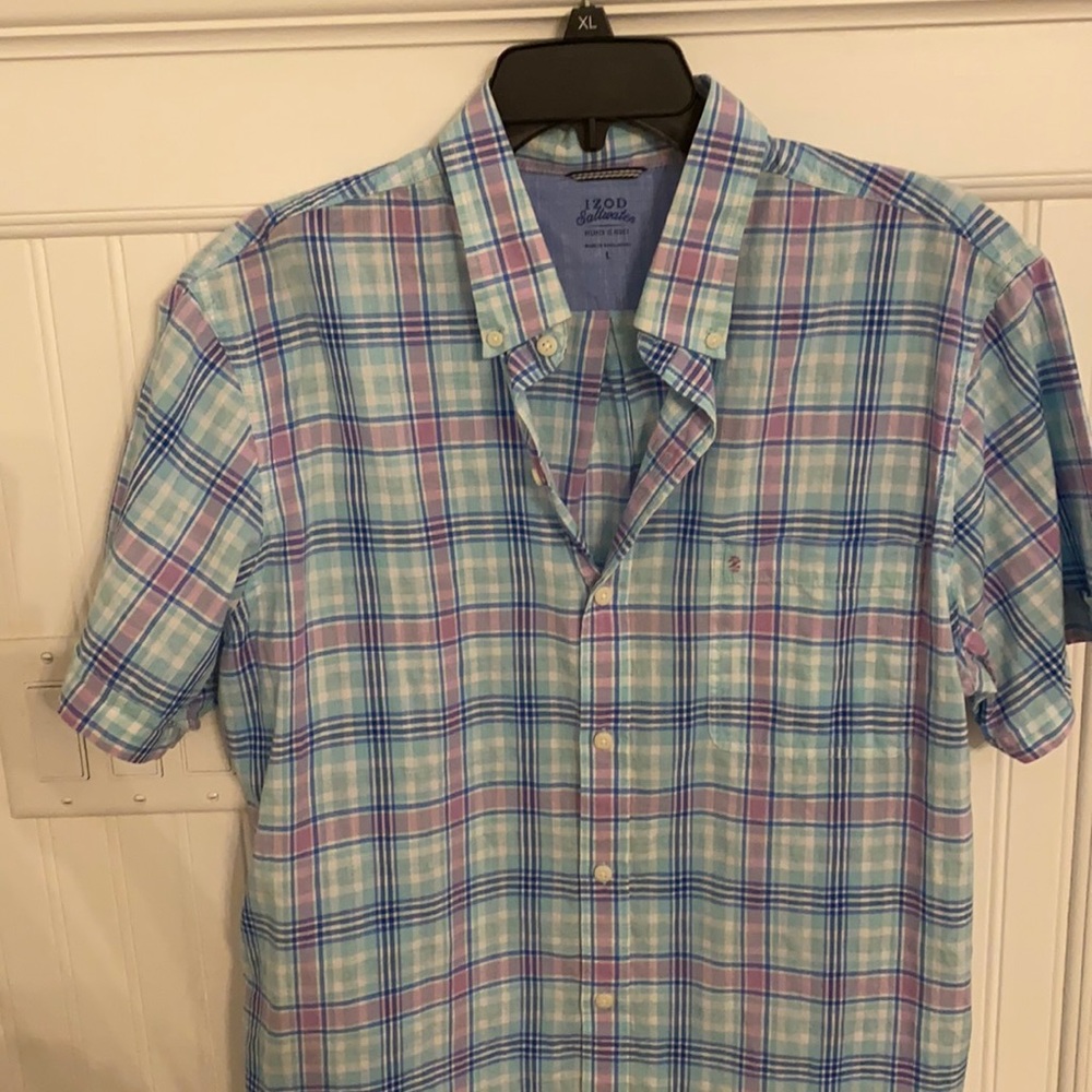 Men’s large izod saltwater shirt